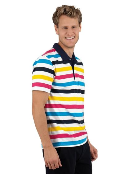 рубашка поло TRIGEMA Poloshirt aus DELUXE-Single-Jersey