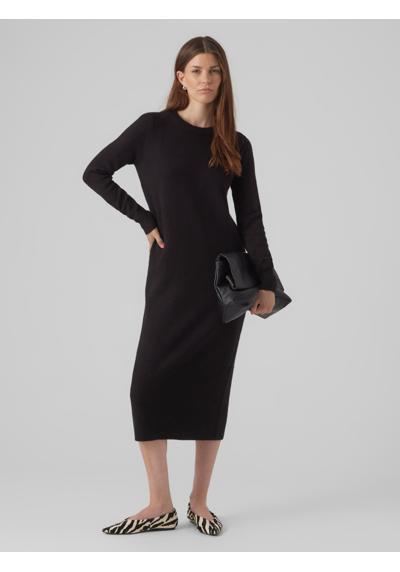Трикотажное платье VMPLAZA LS O-NECK CALF DRESS GA BOO