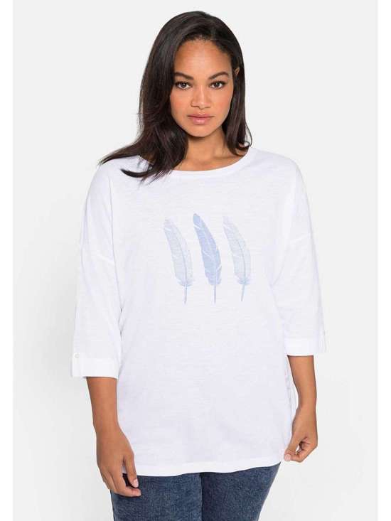 рубашка с рукавом 3/4 Große Größen