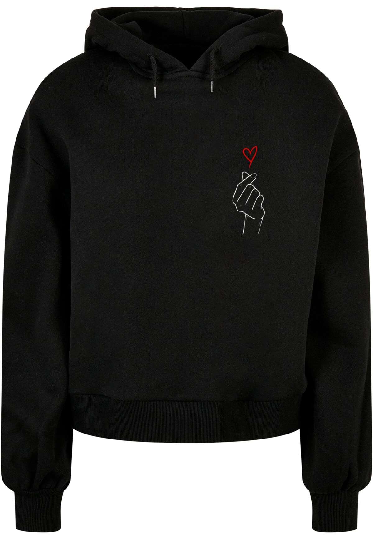 Толстовка с капюшоном Damen Ladies K Heart Organic Oversized Hoody