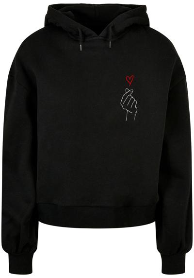 Толстовка с капюшоном Damen Ladies K Heart Organic Oversized Hoody