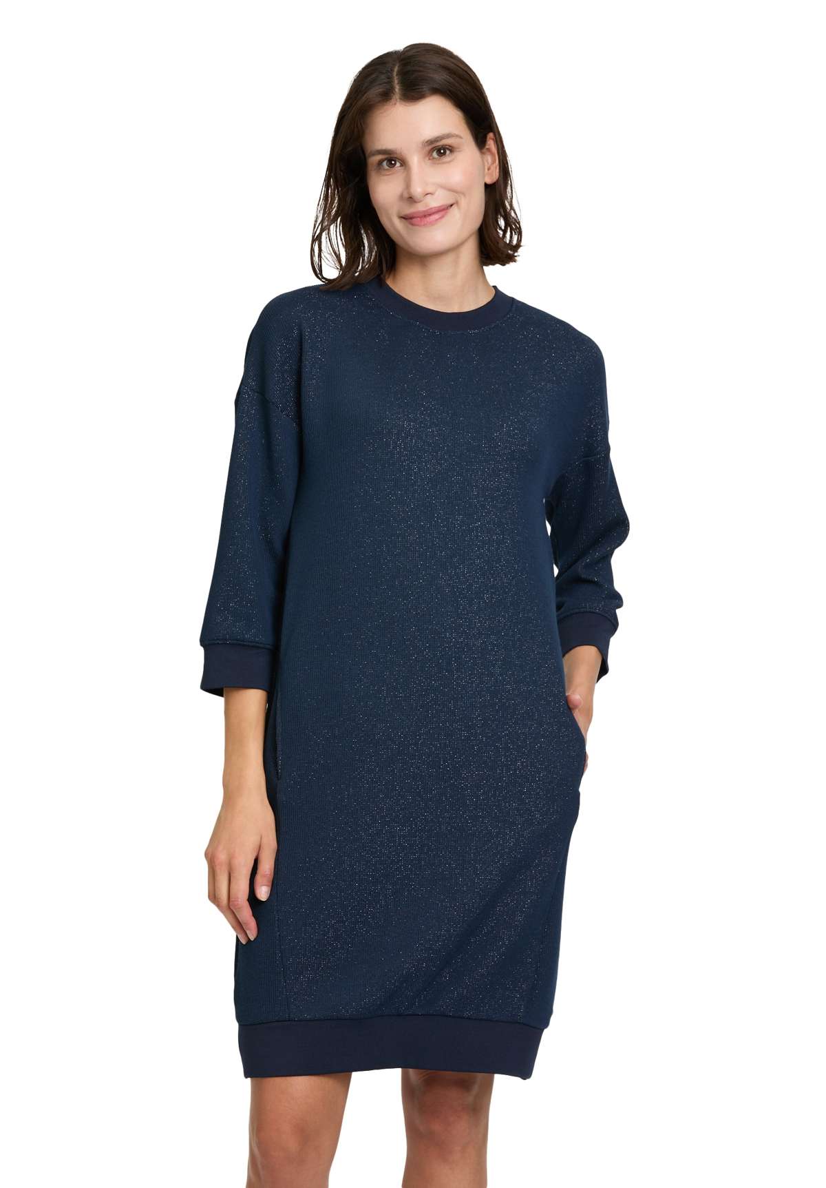Платье с принтом Betty & Co Casual-Kleid mit Lurexfaden