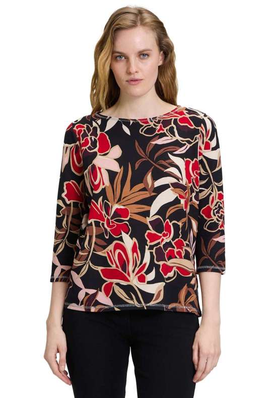 толстовка Sweatshirt mit Rippenstruktur