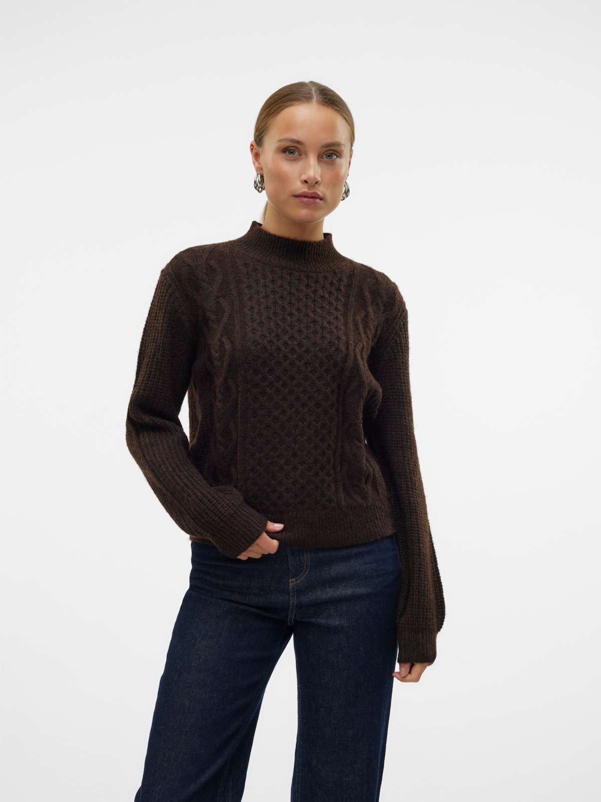Свитер с воротником-стойкой VMUNIVERSE LS HIGHNECK PULLOVER GA BF