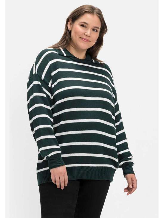 Свитер с круглым вырезом Große Größen