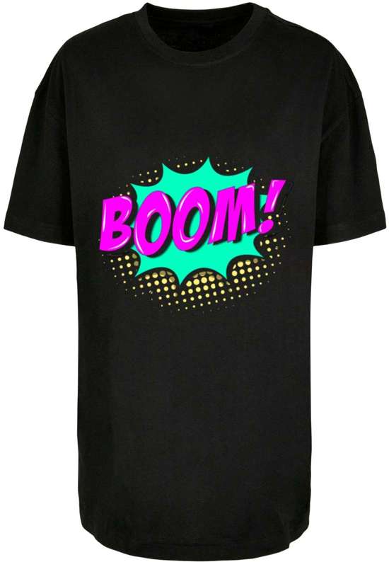 футболка Damen Ladies BOOM Comic Boyfriend Tee