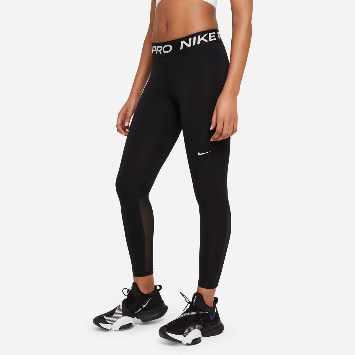 Тренировочные колготки PRO WOMEN`S MID-RISE MESH-PANELED LEGGINGS