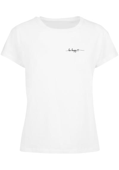 футболка Damen Ladies Be Happy Box Tee