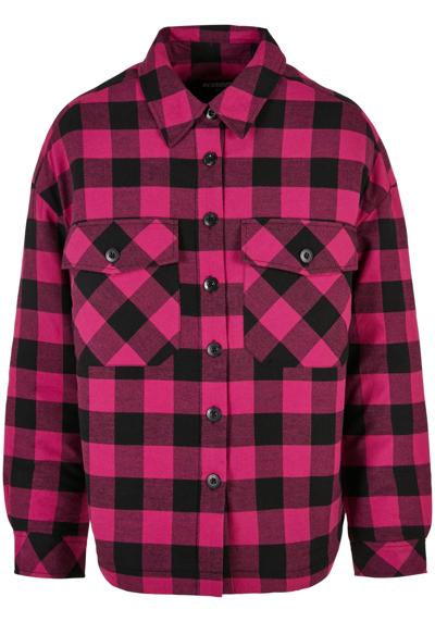 Всепогодная куртка Urban Classics Damen Ladies Flanell Padded Overshirt