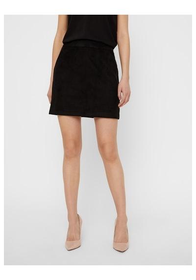 Юбка из искусственной кожи VMDONNADINA FAUXSUEDE SHORT SKIRT