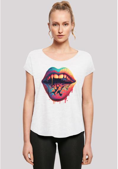 футболка Drooling Lips LONG TEE