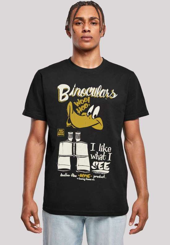 футболка Looney Tunes Daffy Duck Binoculars Vintage