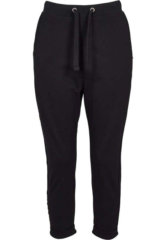 Тканевые брюки Urban Classics Damen Ladies Open Edge Terry Turn Up Pants