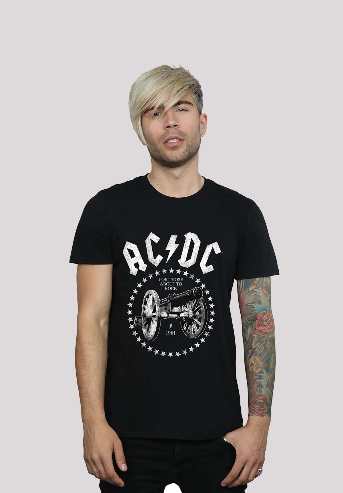 футболка ACDC We Salute You Cannon fur Kinder & Herren
