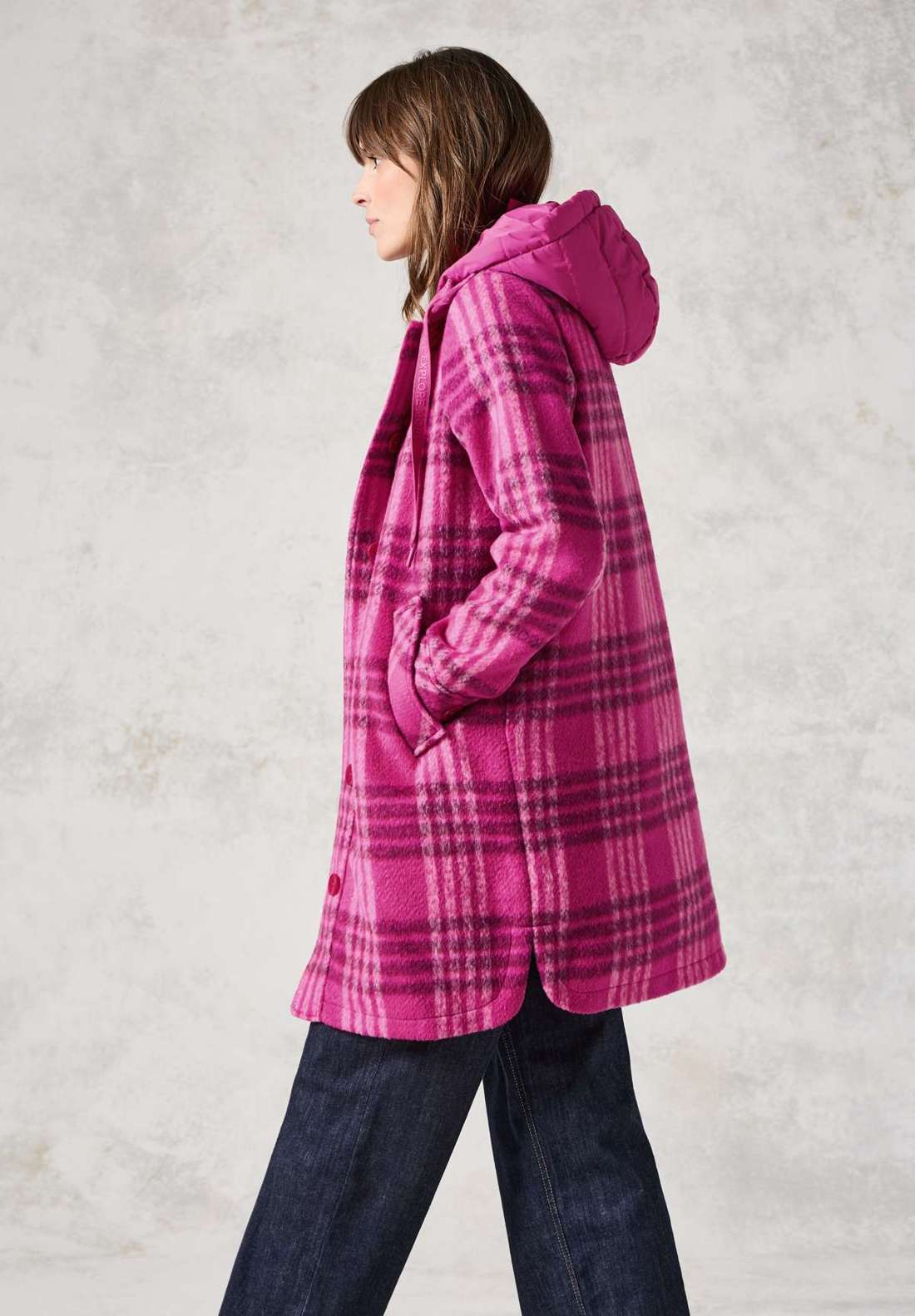 Куртка-рубашка с капюшоном