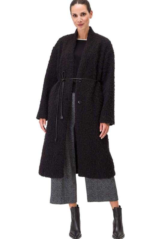 Длинное пальто zero Herbstmantel mit Bindegürtel