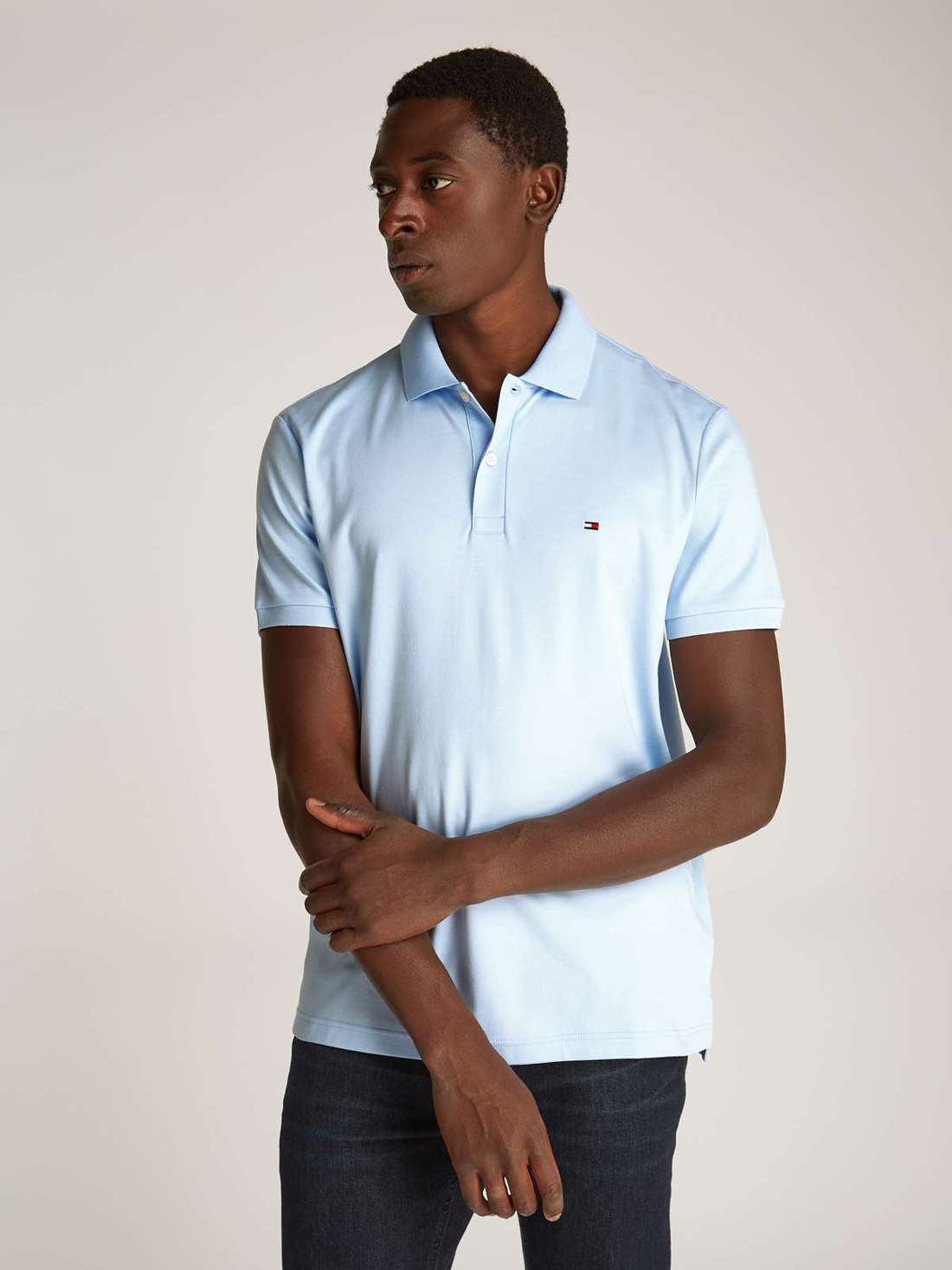 Рубашка-поло с вышивкой логотипа LIQUID COTTON REG SEASONAL POLO