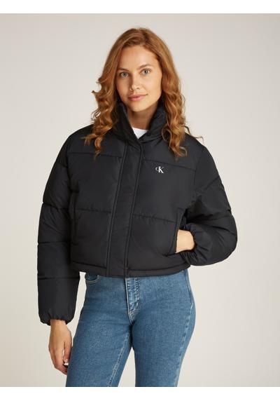 Уличная куртка с капюшоном с тисненым логотипом MATTE CROPPED ND PUFFER