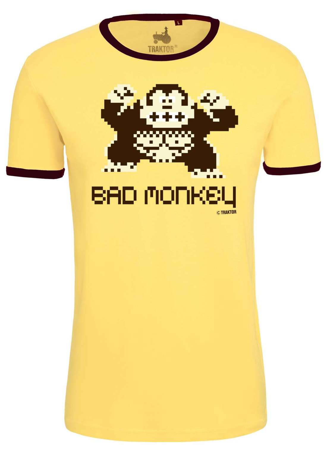 Футболка с модным игровым принтом Bad Monkey
