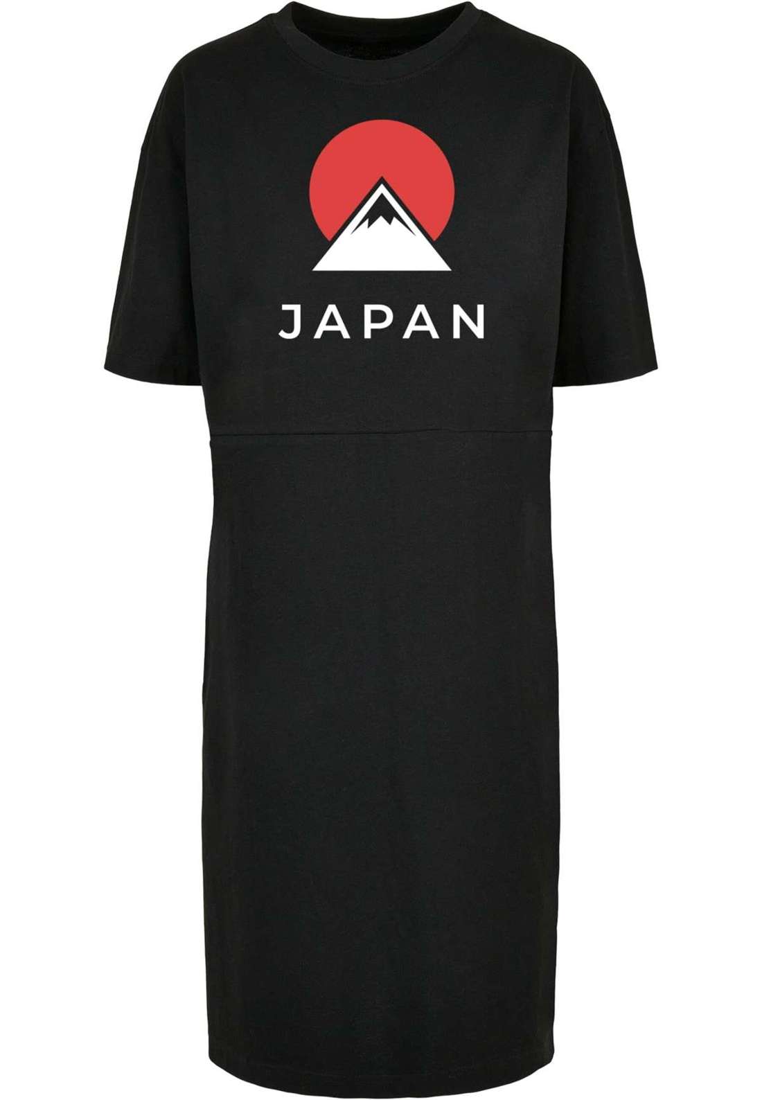 Платье-рубашка Damen Ladies Japan X Organic Oversized Slit Tee Dress