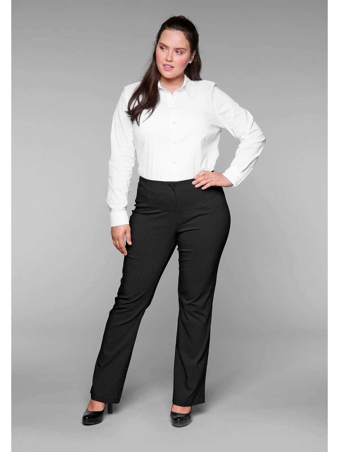 Брюки Bootcut с эффектом бодиформинга Große Größen