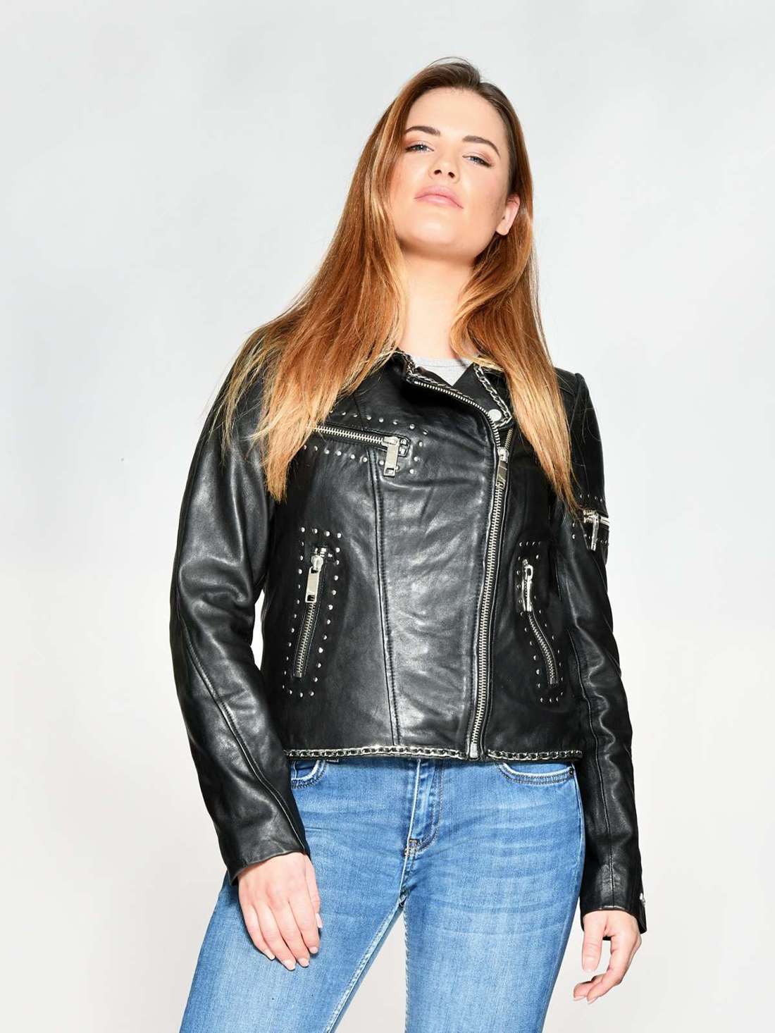 Кожаная куртка Paria