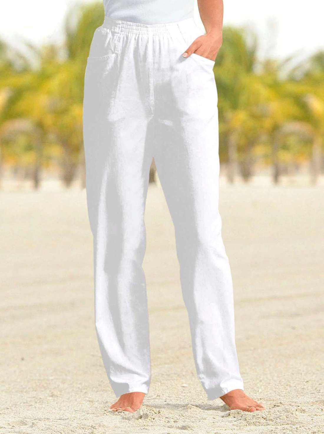 Брюки без застежки