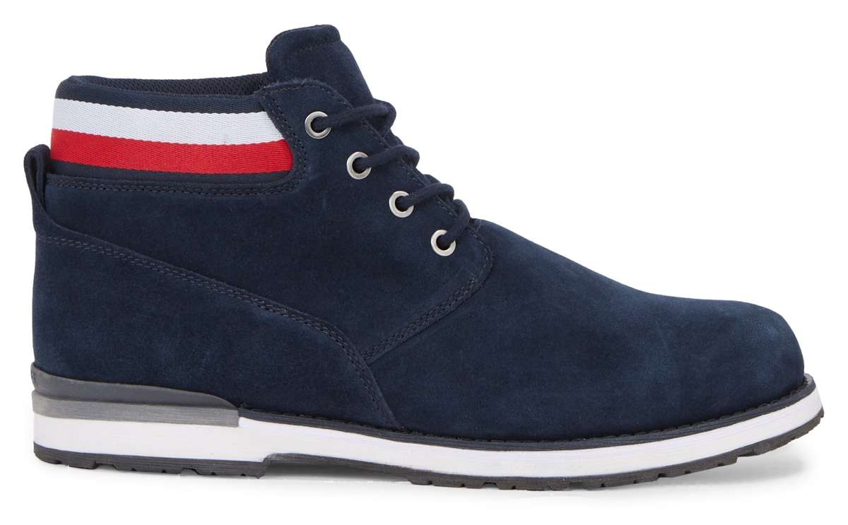 Ботинки на шнуровке с петлей для подтягивания CORE HILFIGER SUEDE BOOT