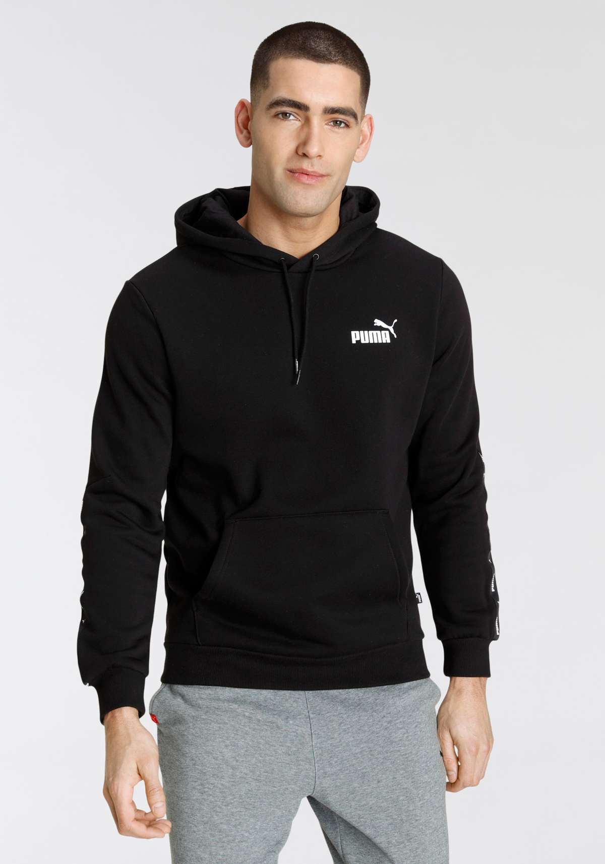 Толстовка с капюшоном ESS+ TAPE HOODIE FL