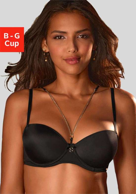 Бюстгальтер-чашка с экстравагантными украшениями