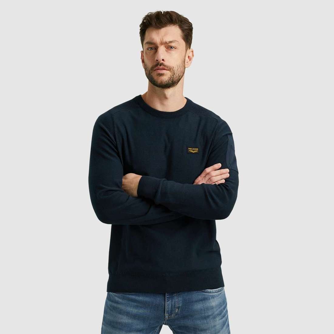 Свитер с круглым вырезом American classic Buckley knit
