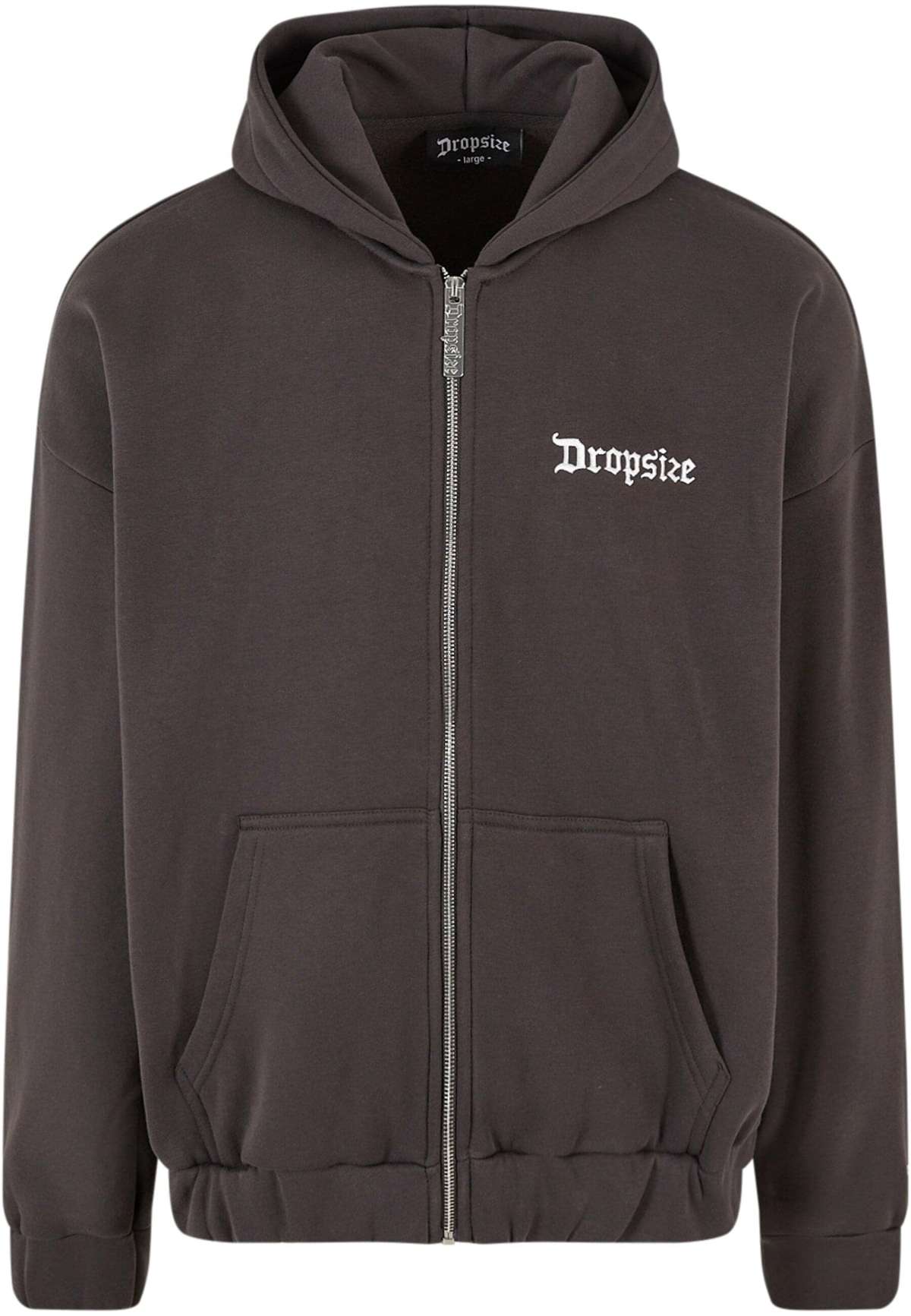 Толстовка Herren Super Heavy Oversize Blank Zip Hoodie