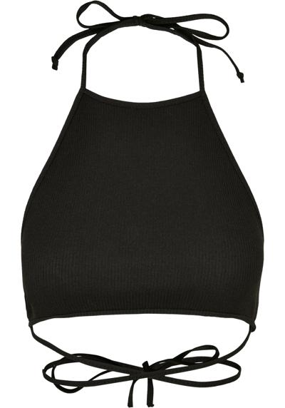 Мышечная рубашка Urban Classics Damen Ladies Rib Trapeze Cropped Top