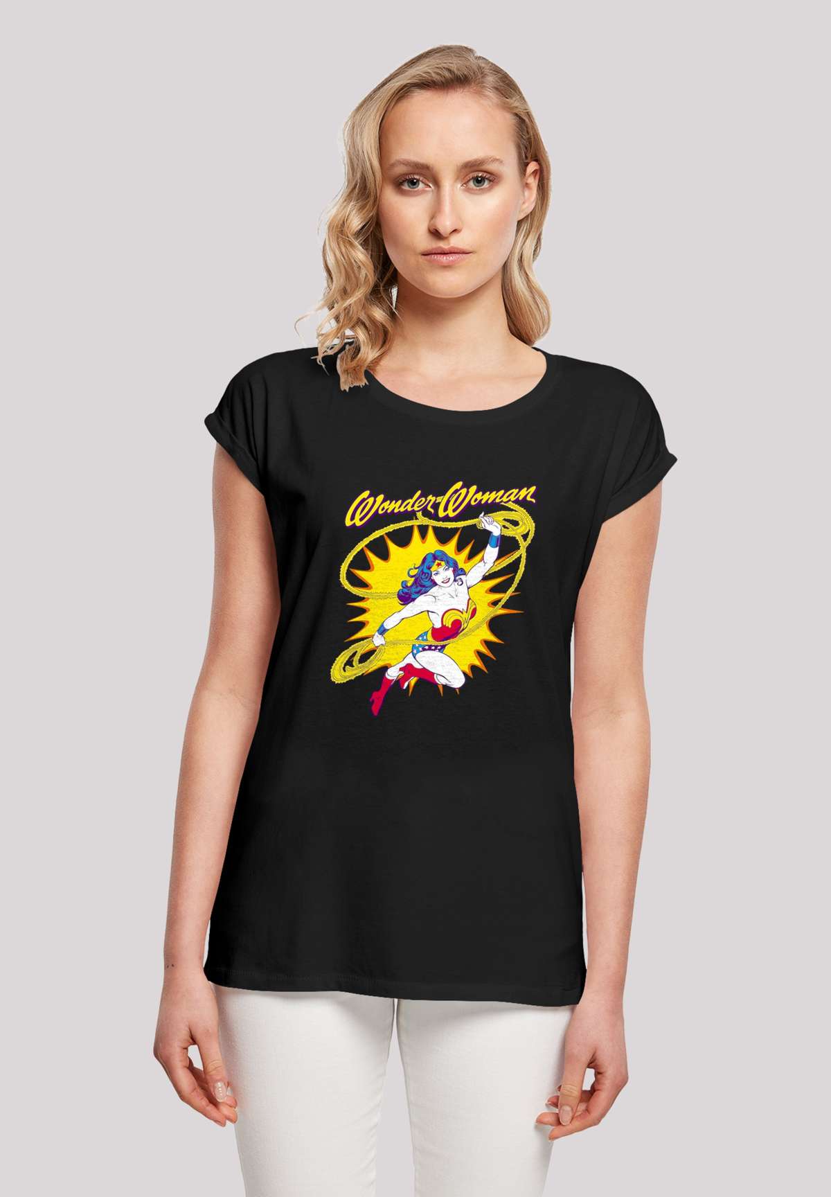 футболка DC Comics Wonder Woman Vintage Leap`