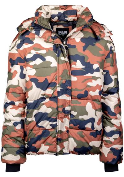 Зимняя куртка Urban Classics Damen Ladies Boyfriend Camo Puffer Jacket