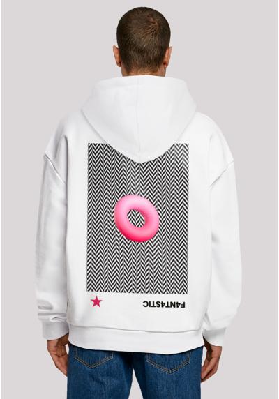 Толстовка с капюшоном 3D PINK RING