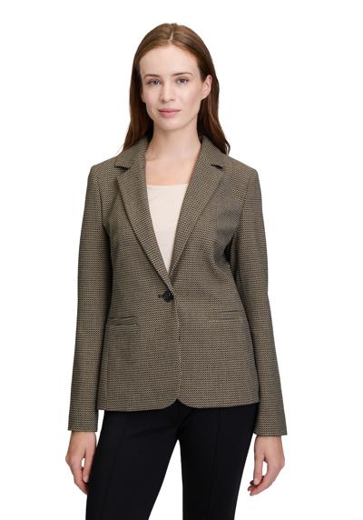 Короткий пиджак Wollblazer mit aufgesetzten Taschen