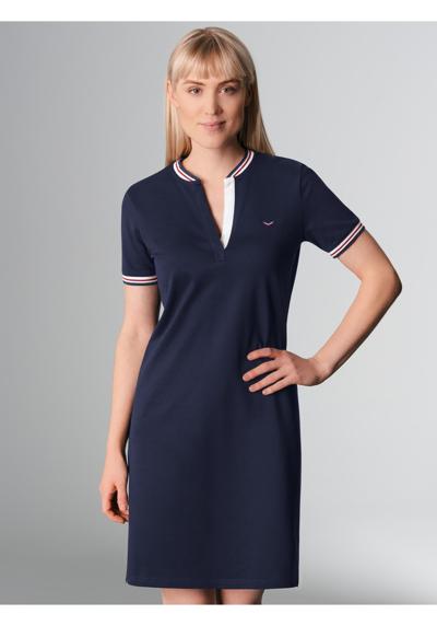 Платье из джерси TRIGEMA Polokleid ohne Kragen