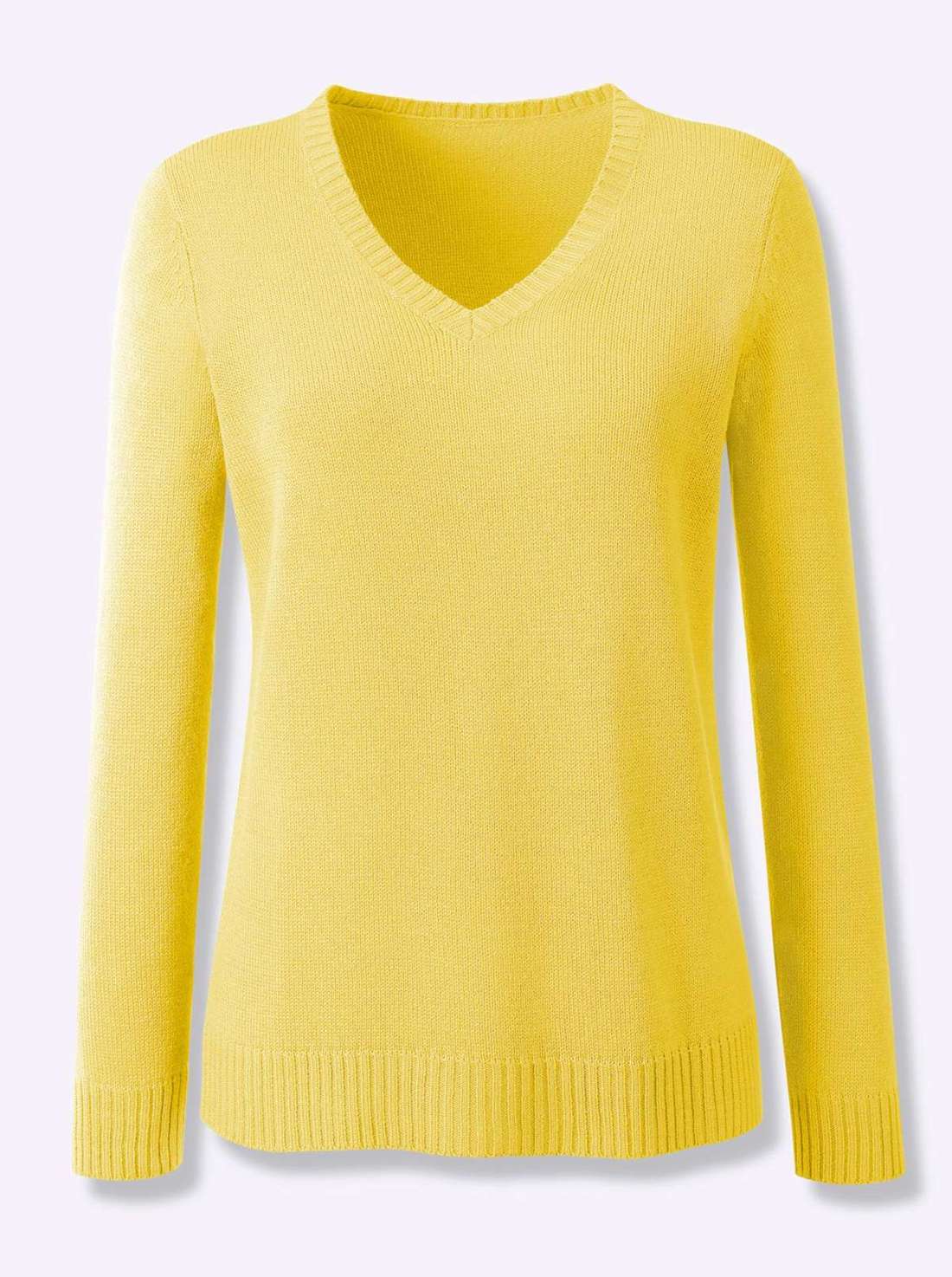 свитер с V-образным вырезом Pullover