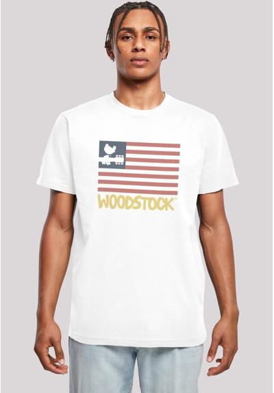 футболка Woodstock USA Flag