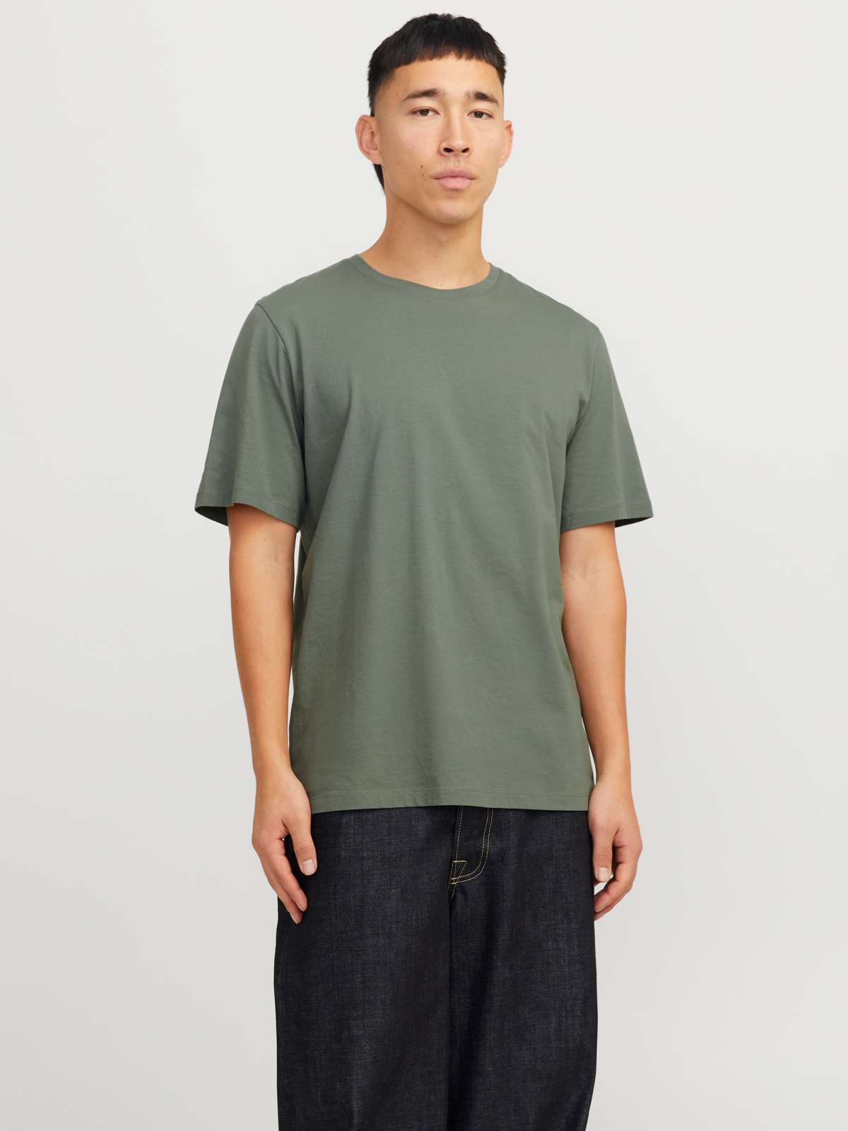 рубашка с круглым вырезом и круглым вырезом JJEORGANIC BASIC TEE SS O-NECK NOOS