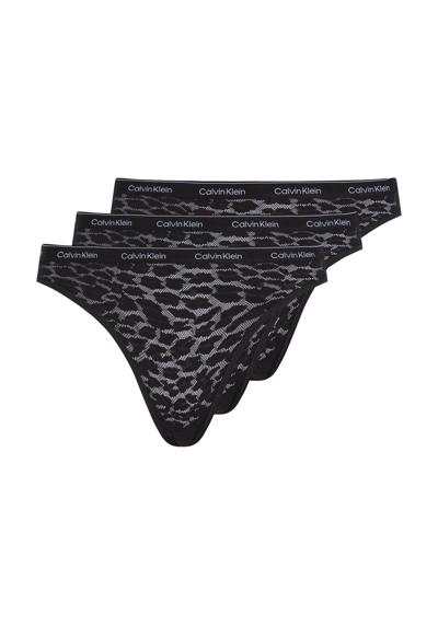 Трусики бикини 3 PACK BIKINI (LOW-RISE)