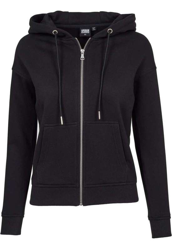 Толстовка Urban Classics Damen Ladies Classic Zip Hoody