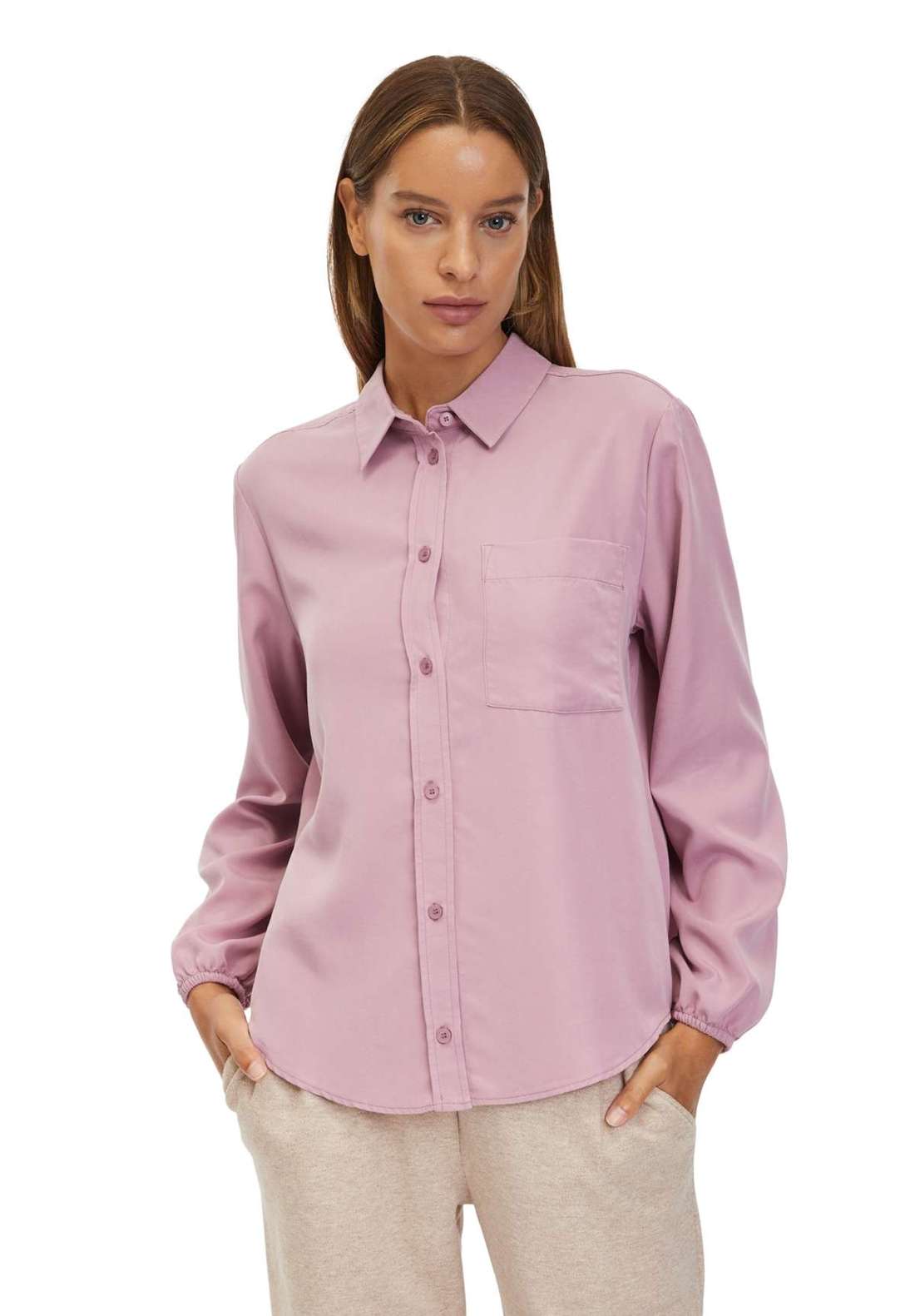 Рубашка-блузка Betty & Co Hemdbluse mit aufgesetzten Taschen