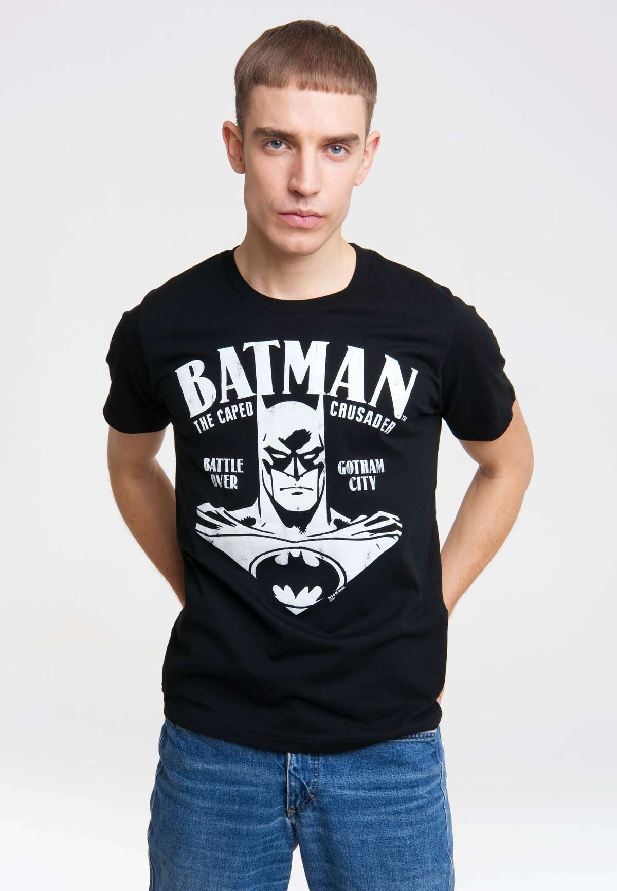 Футболка с ярким принтом BATMAN - PORTRAIT