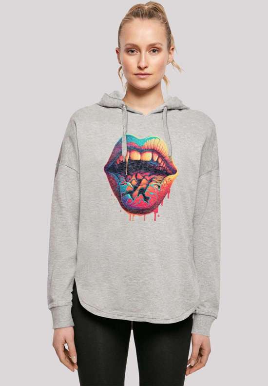 Толстовка с капюшоном Drooling Lips OVERSIZE HOODIE