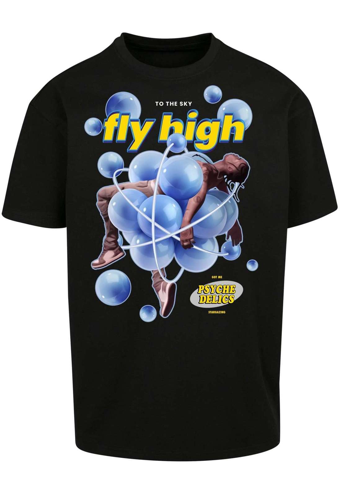 футболка Unisex Psychadelic Oversize Tee