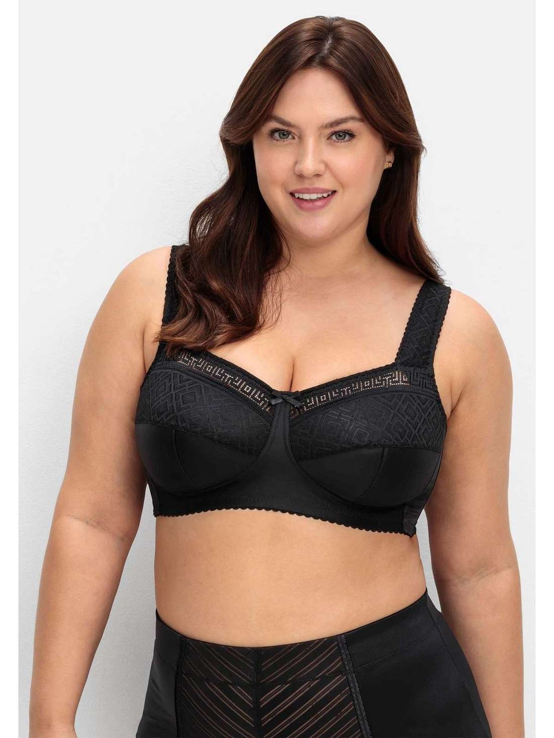 Рельефный бюстгальтер Große Größen