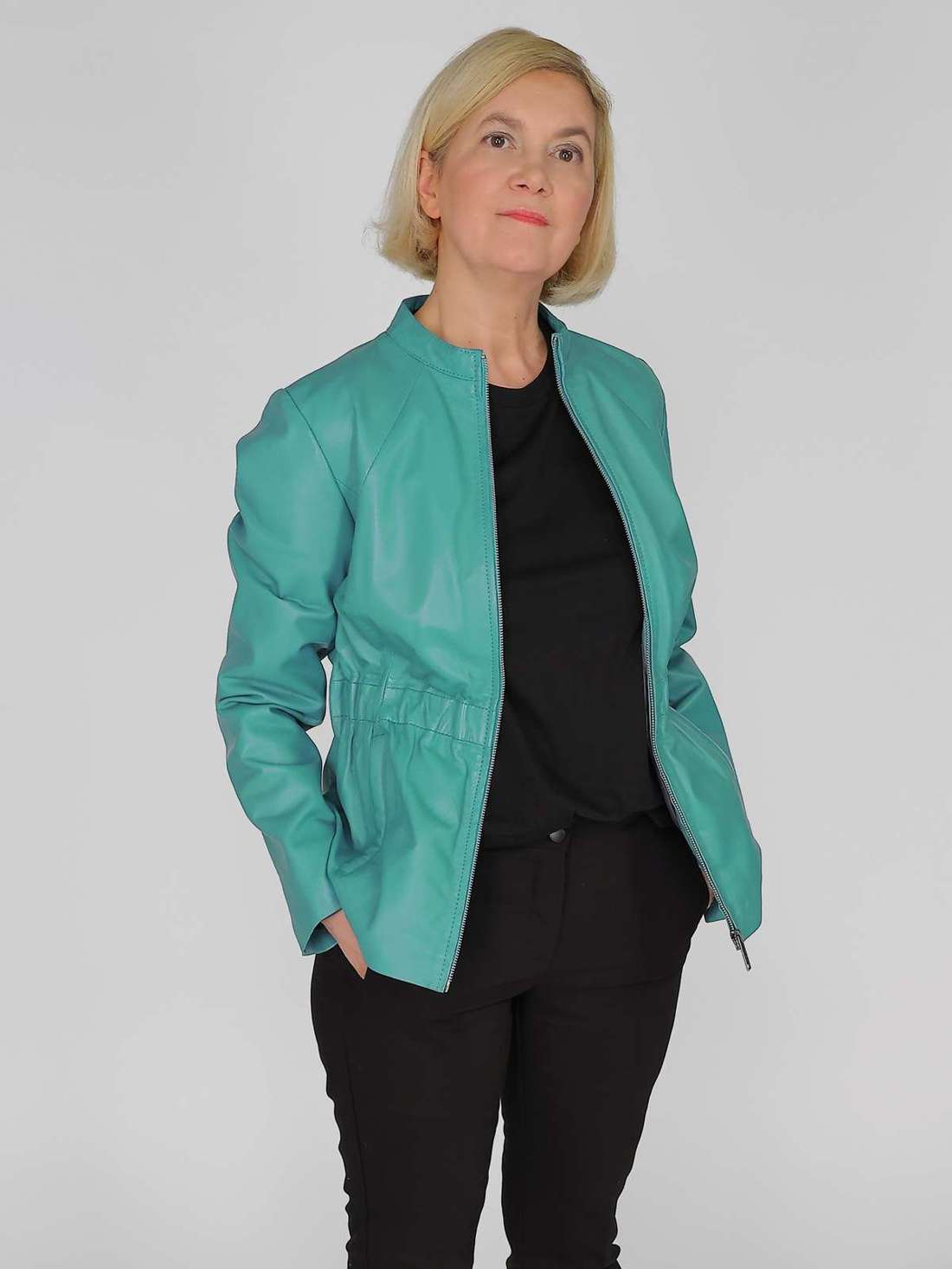 Кожаная куртка 3102223