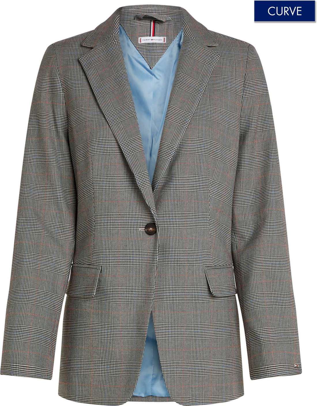 Короткий пиджак CRV POW CHECK REGULAR BLAZER